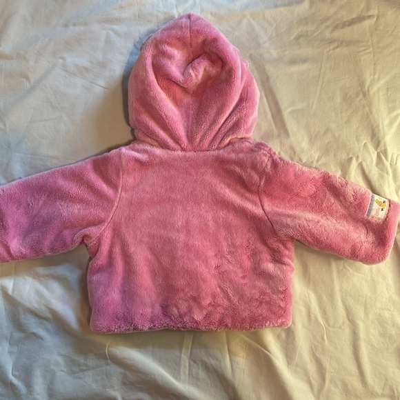 Winnie the Pooh Infant Girl Size 12 Months Fleece Coat Jacket - Picture 7 of 11